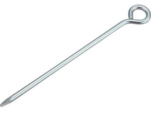 【レビュー投稿で100円OFFクーポン】【お取り寄せ】TRUSCO ロープ止め丸型6×200mm (100本入) TRM-620-100P 建築金物 土木 建築資材