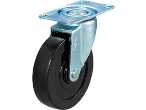 【レビュー投稿で100円OFFクーポン】【お取り寄せ】TRUSCO 台車用キャスター 100 導電性ゴム車 自在 台車 カートラック キャスター タイヤ 作業