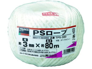 �y���r���[���e��100�~OFF�N�[�|���z�y�����񂹁zTRUSCO PS���[�v ��3mm×����80m �� TPS-380 PP���[�v �ב���R ����