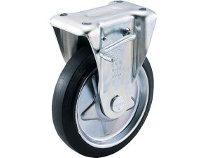 【レビュー投稿で100円OFFクーポン】【お取り寄せ】TRUSCO プレス製ゴムキャスター 固定ストッパー付 Φ100 TKB-100 キャスター 筐体 機構部材 金物