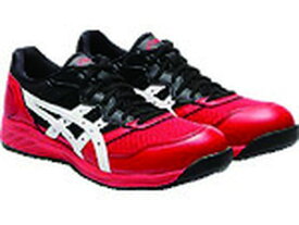 【お取り寄せ】アシックス ウィンジョブ CP210 クラシックレッド×ホワイト 26.5cm 安全靴 作業靴 安全保護具 作業