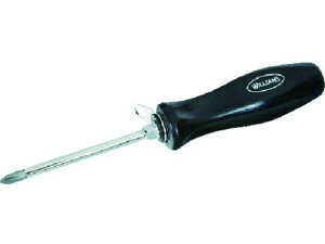 【レビュー投稿で100円OFFクーポン】【お取り寄せ】WILLIAMS 高所用スクリュードライバー +1×160mm SDP-1-3-TH グリップドライバー ドライバー 六角棒レンチ 作業用品 工具