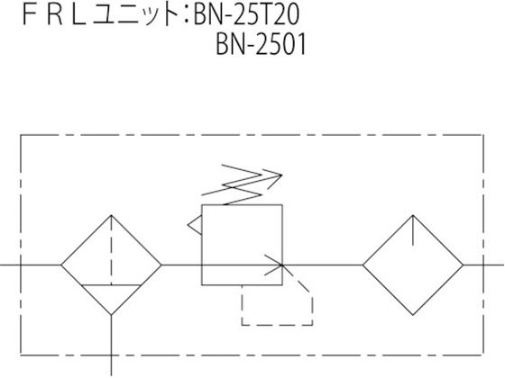 タービン 日本精器 ＦＲＬユニット２５Ａ 1Ｓ (BN-2501-25)：福祉用具