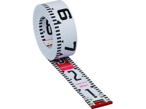 【レビュー投稿で100円OFFクーポン】【お取り寄せ】KDS 記録証明写真用ロッド60巾20m R60-20 標尺 測量用品 工事用品 作業用品 工具