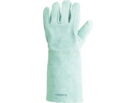 【お取り寄せ】TRUSCO ケブラー(R)糸使用溶接手袋 5本指 左手のみ 裏綿 革手袋 合皮手袋 PU手袋 作業用手袋 軍足 作業