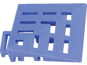 【レビュー投稿で100円OFFクーポン】【お取り寄せ】ミヅシマ カラースノコジョイントRE コーナー 75mm×75mm 青 600-0120 すのこ 清掃 衛生 水廻り 厨房 キッチン