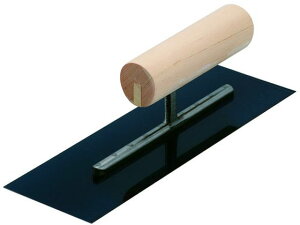 【レビュー投稿で100円OFFクーポン】【お取り寄せ】カネ三 油焼角鏝 元幅80×先幅80 コテ長さ240mm AKK-240 ヘラ 盛板 コテ 塗装 養生 内装 土木 建築資材