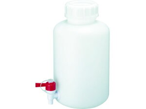 【レビュー投稿で100円OFFクーポン】【お取り寄せ】瑞穂 広口瓶コック付 10L 0294 小型容器 樹脂製 樹脂容器 計量器