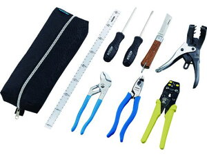 【レビュー投稿で100円OFFクーポン】【お取り寄せ】HOZAN 電気工事士技能試験 工具セット DK-26 電設資材 空調 作業用品 工具