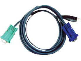 【お取り寄せ】ATEN USB KVMケーブル SPHDタイプ 1.2m 2L-5201U コネクタ 変換ケーブル USBケーブル 配線