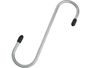 【レビュー投稿で100円OFFクーポン】【お取り寄せ】水本 ステンレス Sカンロング 全長120mm B-364 Sカン S字フック ネット用フック ピン フック 掲示物留め 吊下げ POP 掲示