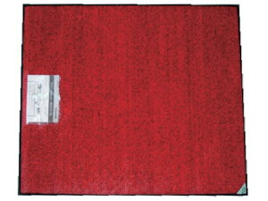 【レビュー投稿で100円OFFクーポン】送料無料【お取り寄せ】コンドル ECOマット吸水 #15 900mm×1500mm 赤 F-166-15 室内用 玄関マット エントランス インフォメーション オフィス家具
