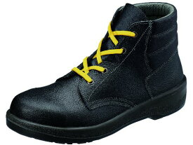 【お取り寄せ】シモン 静電安全靴 編上靴 7522黒静電靴 24.5cm 安全靴 作業靴 安全保護具 作業