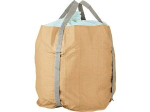 【レビュー投稿で100円OFFクーポン】送料無料【お取り寄せ】TRUSCO コンテナバック1型 外径1100mm×高さ1060mm 排出口無 コンテナバック フレコンバック 大型土嚢 トン袋 保管 作業