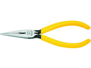 【レビュー投稿で100円OFFクーポン】【お取り寄せ】KLEIN ロングノーズプライヤー サイドカット 170mm 皮むき穴付 D203-6H2 ラジオペンチ ペンチ ニッパ プライヤー 作業用品 工具