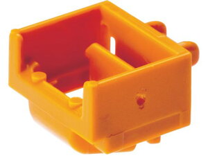 【レビュー投稿で100円OFFクーポン】【お取り寄せ】パンドウイット モジュラージャックガード オレンジ 10個入 モジュラーケーブル PC用ケーブル ケーブル 電源タップ 配線パーツ 家電