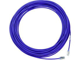 【お取り寄せ】パンドウイットカテゴリ6A細径シールドパッチコード 2m 紫STP28X2MVL LAN製品 電線 ケーブル 電気材料 生産加工 作業 工具