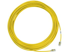 【お取り寄せ】パンドウイットカテゴリ6A細径シールドパッチコード 2m 黄STP28X2MYL LAN製品 電線 ケーブル 電気材料 生産加工 作業 工具
