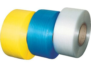 【レビュー投稿で100円OFFクーポン】送料無料【お取り寄せ】TRUSCO 自動梱包器用PPバンド幅15.5mm×長さ2500m 透明 PPバンド 荷締めバンド 結束 梱包