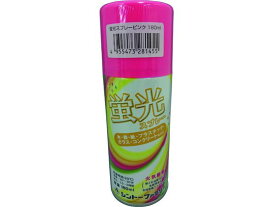 【お取り寄せ】シントー 蛍光スプレー ピンク 180ML 2845-1 塗料 塗装 養生 内装 土木 建築資材