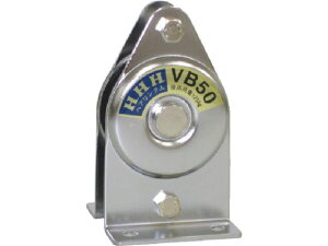 【レビュー投稿で100円OFFクーポン】【お取り寄せ】HHH ステンレス固定滑車 たて型 1車 75mm VS75 滑車 物流 作業