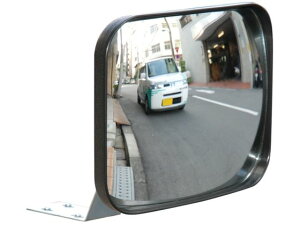 【レビュー投稿で100円OFFクーポン】【お取り寄せ】光 ガレージミラー 角型 200×240MM GM-224 安全ミラー ガレージミラー 現場 安全 作業
