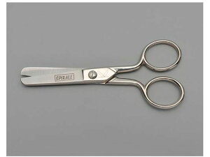 【レビュー投稿で100円OFFクーポン】【お取り寄せ】エスコ ポケットはさみ 130mm EA540K-115 はさみ 切る 文具 事務