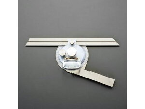 【レビュー投稿で100円OFFクーポン】【お取り寄せ】エスコ プロトラクター (拡大鏡付) 300mm EA720WD-13 角度計 測定 作業