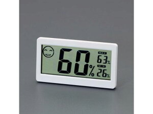 【レビュー投稿で100円OFFクーポン】【お取り寄せ】エスコ 最高・最低温湿度計 (デジタル) EA728AC-52 温度計 湿度計 温湿度計