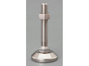 【レビュー投稿で100円OFFクーポン】【お取り寄せ】エスコ アジャストボルト 重量用 ステンレス φ60mm M12×120mm ネジ関連 筐体 機構部材 金物