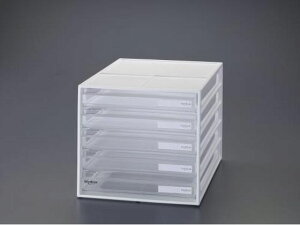 yr[e100~OFFN[|zy񂹁zGXR ^[P[X zCg 250×340×230mm 5i EA954JA-2 ^[P[X fXNgbv[ fXN 