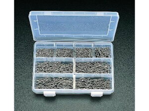 【レビュー投稿で100円OFFクーポン】【お取り寄せ】エスコ スナップピンセット ステンレス製 EA949WK ネジ関連 筐体 機構部材 金物