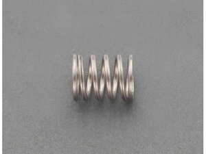【レビュー投稿で100円OFFクーポン】【お取り寄せ】エスコ 押しスプリング ステンレス 5本 2.5×0.26/9.0mm ネジ関連 筐体 機構部材 金物