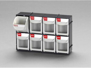 【レビュー投稿で100円OFFクーポン】送料無料【お取り寄せ】エスコ マルチストール 303×87×203mm 4列2段 EA957FM-8 整理 保管 作業