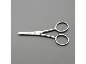 【レビュー投稿で100円OFFクーポン】【お取り寄せ】エスコ 刺繍用はさみ ソリ刃 100mm EA540K-54 ハサミ カッター 板金用工具 作業用品 工具