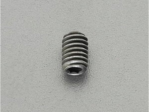 【レビュー投稿で100円OFFクーポン】【お取り寄せ】エスコ 六角穴付止ねじ ステンレス製 黒色 4本 M5×5mm ネジ関連 筐体 機構部材 金物