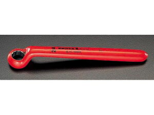 【レビュー投稿で100円OFFクーポン】【お取り寄せ】エスコ 片口めがねレンチ 絶縁 16mm EA640LB-16 自動車用ヒューズ 絶縁工具 空調 電設資材 作業用品 工具