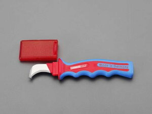 【レビュー投稿で100円OFFクーポン】【お取り寄せ】エスコ 絶縁電工ナイフ ケーブル用 30×195mm EA640G-2 弱電用絶縁工具 空調 電設資材 作業用品 工具