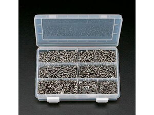 【レビュー投稿で100円OFFクーポン】【お取り寄せ】エスコ ねじナットセット ステンレス製 M4 EA949SA ネジ関連 筐体 機構部材 金物