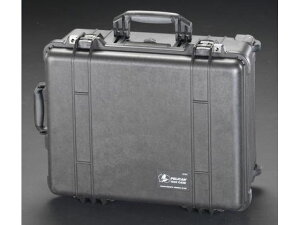 【レビュー投稿で100円OFFクーポン】送料無料【お取り寄せ】エスコ 万能防水ケース 黒 517×392×229mm(内寸) EA657-156 ツールボックス ツールバック 保管 作業