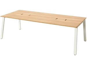 【レビュー投稿で100円OFFクーポン】【メーカー直送】Garage MRフリースタイルデスク スタンダード W2400×D1200 604824【代引不可】【組立・設置・送料無料】幅 フリーアドレスデスク オフィスデ