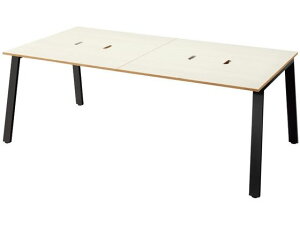 【レビュー投稿で100円OFFクーポン】【メーカー直送】Garage MRフリースタイルデスク 指紋レス W2000×D1200【代引不可】【組立・設置・送料無料】幅 フリーアドレスデスク オフィスデスク 事務