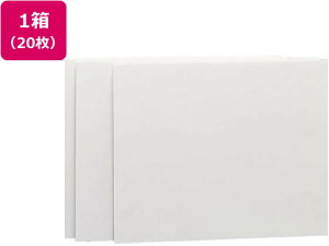 【ポイント10%バック★31日9:59迄】送料無料【お取り寄せ】プラチナ 紙貼りパネル A2判 7mm厚×20枚 ACA2CP-7 のり付きパネル スチレンボード ポップ 吊り下げ POP 掲示