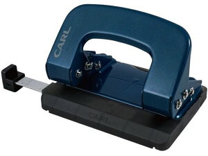 【レビュー投稿で100円OFFクーポン】カール事務器 2穴パンチ アリシス ブルー 穿孔枚数16枚 LPN-16-B 小型 中型 パンチ 文具 事務