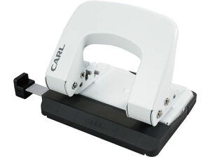 【レビュー投稿で100円OFFクーポン】カール事務器 2穴パンチ アリシス ホワイト 穿孔枚数20枚 LPN-20-W 小型 中型 パンチ 文具 事務