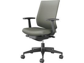 【レビュー投稿で100円OFFクーポン】【メーカー直送】コクヨ ウィザード4 ローバック ブラックシェル T型肘 ソフトグレー(U)【代引不可】【組立・設置・送料無料】肘付き 固定肘タイプ 布張りチェア オフィスチェア オフィス家具