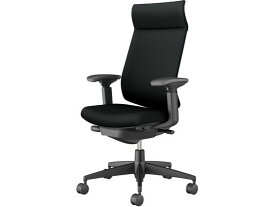 【マラソン限定★2000円クーポン&ポイント2倍】【メーカー直送】コクヨ ウィザード4 ブラックシェル 可動肘 ブラック(W)【代引不可】【組立・設置・送料無料】肘付き 可動肘タイプ 布張りチェア オフィスチェア オフィス家具