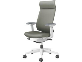 【レビュー投稿で100円OFFクーポン】【メーカー直送】コクヨ ウィザード4 ホワイトシェル 白脚可動肘 ソフトグレー(W)【代引不可】【組立・設置・送料無料】肘付き 可動肘タイプ 布張りチェア オフィスチェア オフィス家具