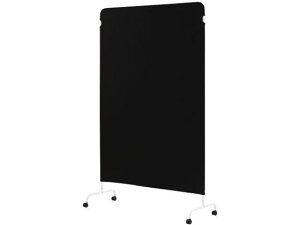 【レビュー投稿で100円OFFクーポン】【メーカー直送】Netforce ライトスクリーン キャスター付 W1200×H1800mm ブラック【代引不可】【お客様組立】クロススクリーン 自立パーテーション 間仕切り
