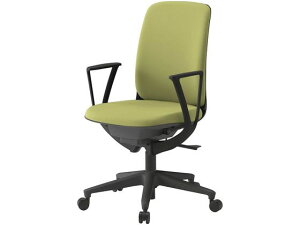 【ポイント10%バック★31日9:59迄】【メーカー直送】イトーキ トルテU ハイバック肘付 レザー ウレタン 黒×アボカドグリーン【代引不可】肘付き 固定肘タイプ レザーチェア オフィスチェア